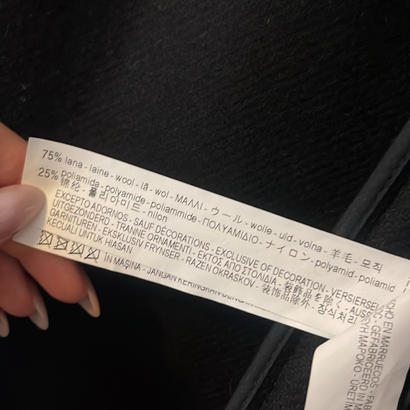 Zara Wool Cape - Picture 5 of 5